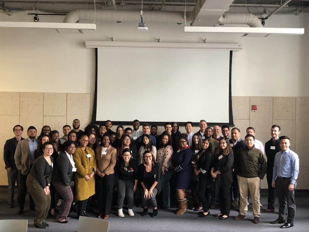 Group photo of Newark Professional Mentors